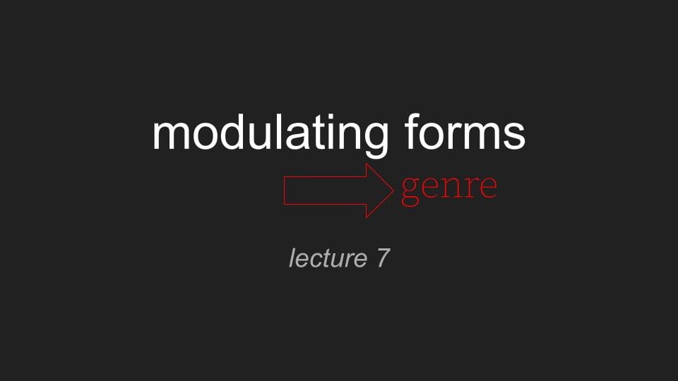 moving image: theory | context: lecture 7