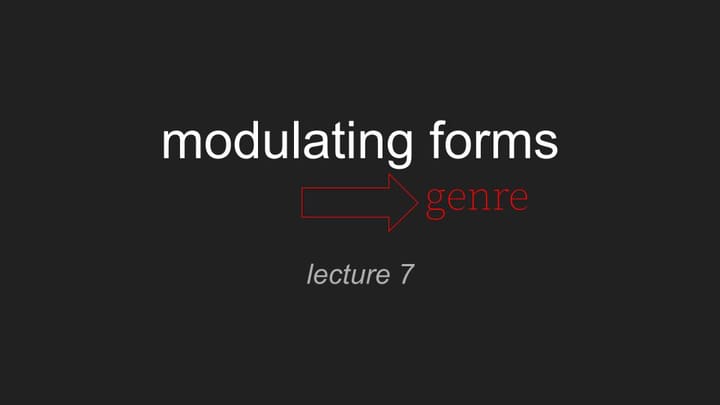 moving image: theory | context: lecture 7