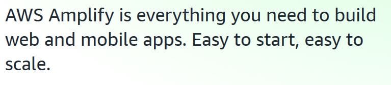 Amplify 0.1